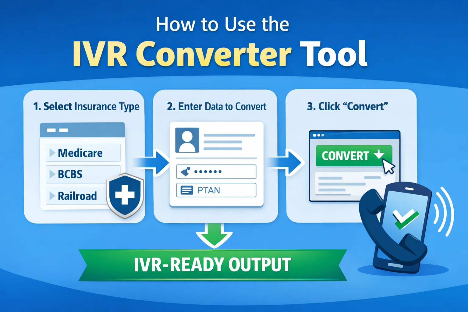 How to Use the IVR Converter Tool for Insurance Data 2026